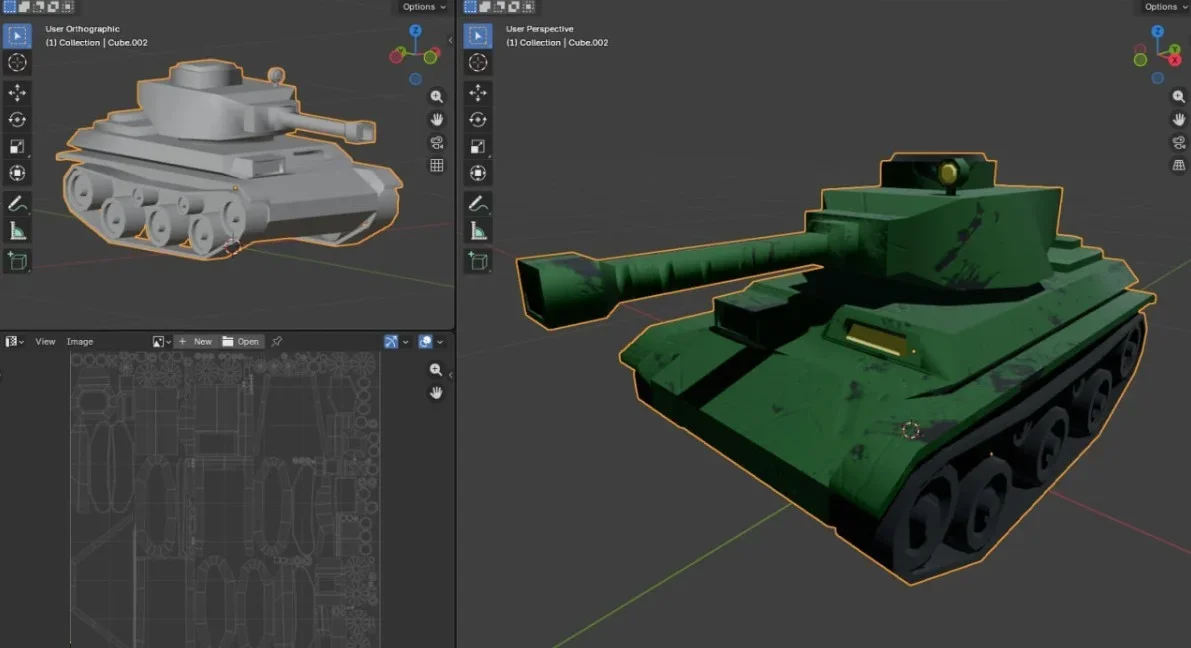3Д Моделирование персонажей и пропсов для игры