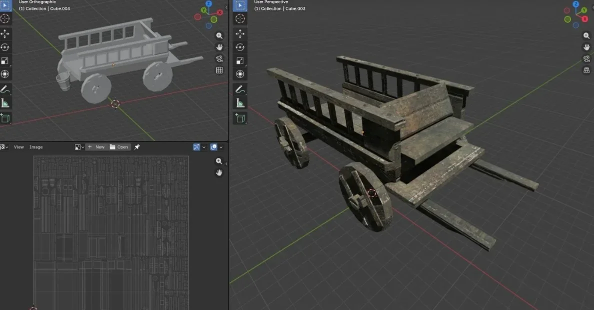 3Д Моделирование персонажей и пропсов для игры