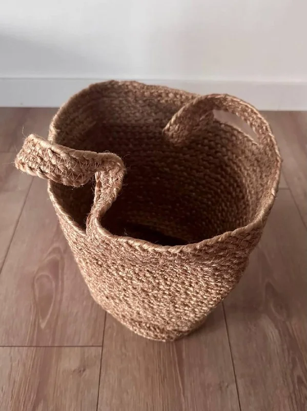 Корзина из джута