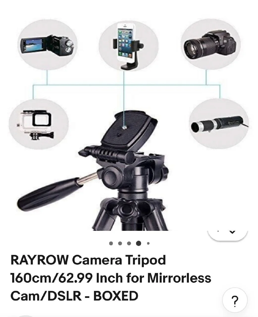 Универсальный штатив RAYROW для камеры и телефона