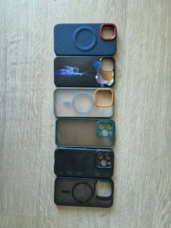 Six iPhone 15 Pro Cases