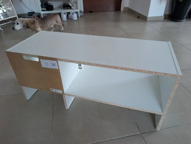 Белая тумба IKEA BAGGEBO