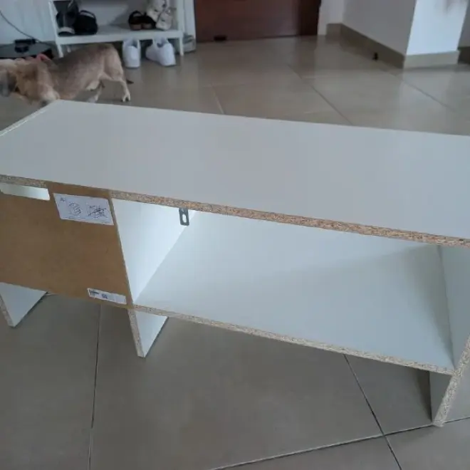 Белая тумба IKEA BAGGEBO