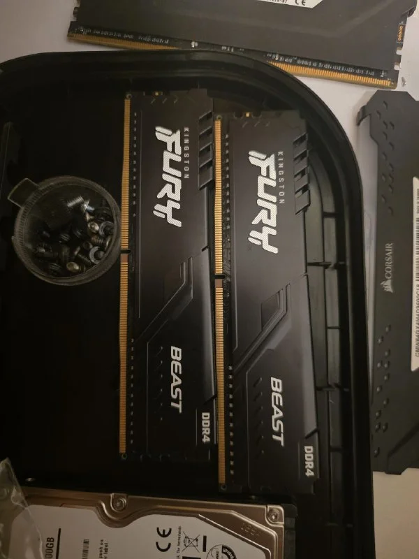 Оперативная память Kingston Fury Beast DDR4 16 ГБ (2x8 ГБ)