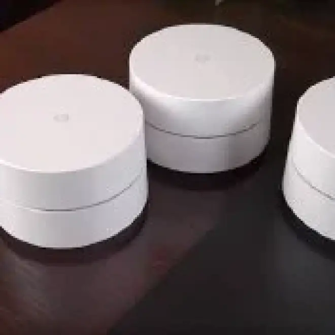 Комплект 3 Google WiFi и 2 Google Nest WiFi