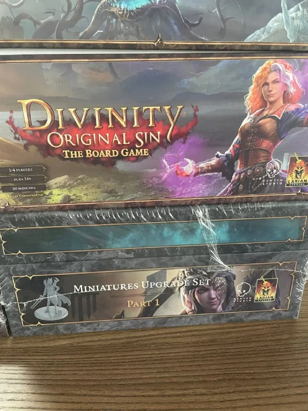 Divinity: Original Sin The Board Game (Kickstarter Edition + дополнения и миниатюры)