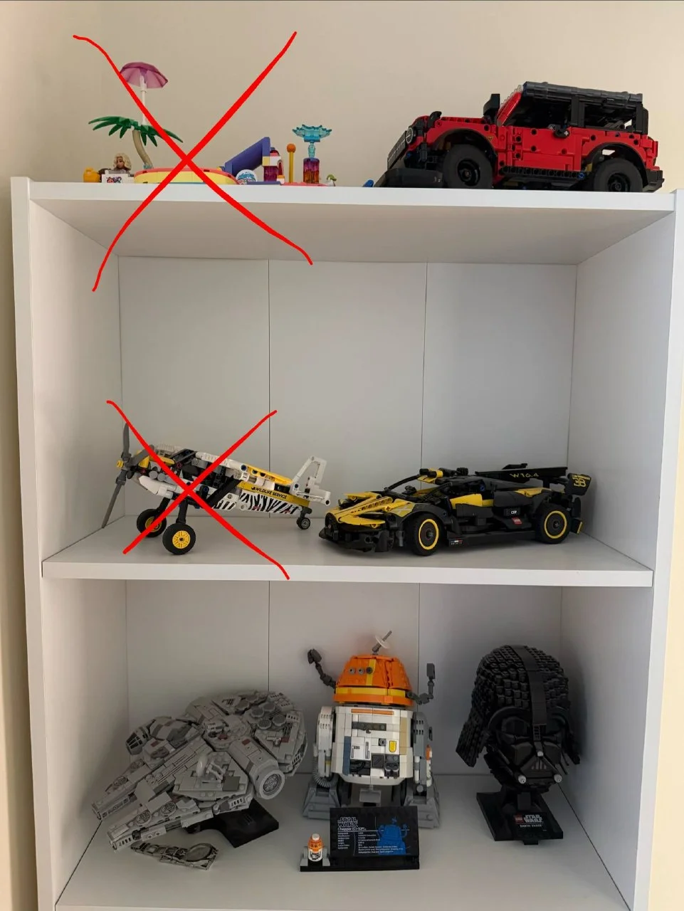 Оригинальные наборы LEGO: Ford Bronco, Bugatti Bolide, Millennium Falcon и другие